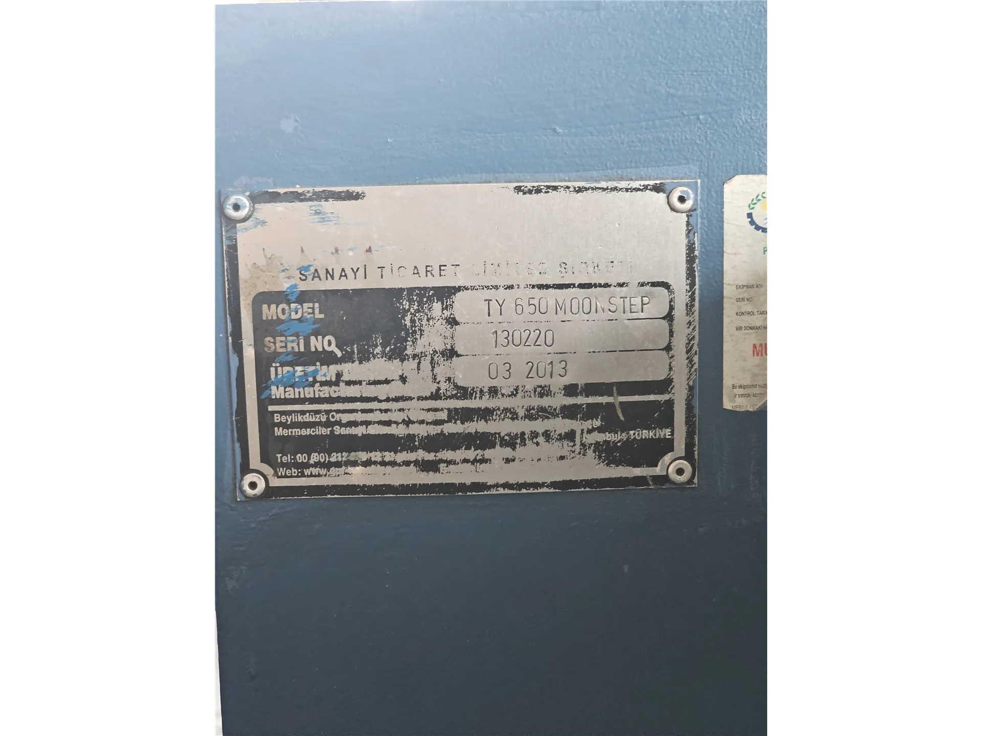 Güriş TY-650 Modern Mekanik Sistemli Yan Kesim Makinesi