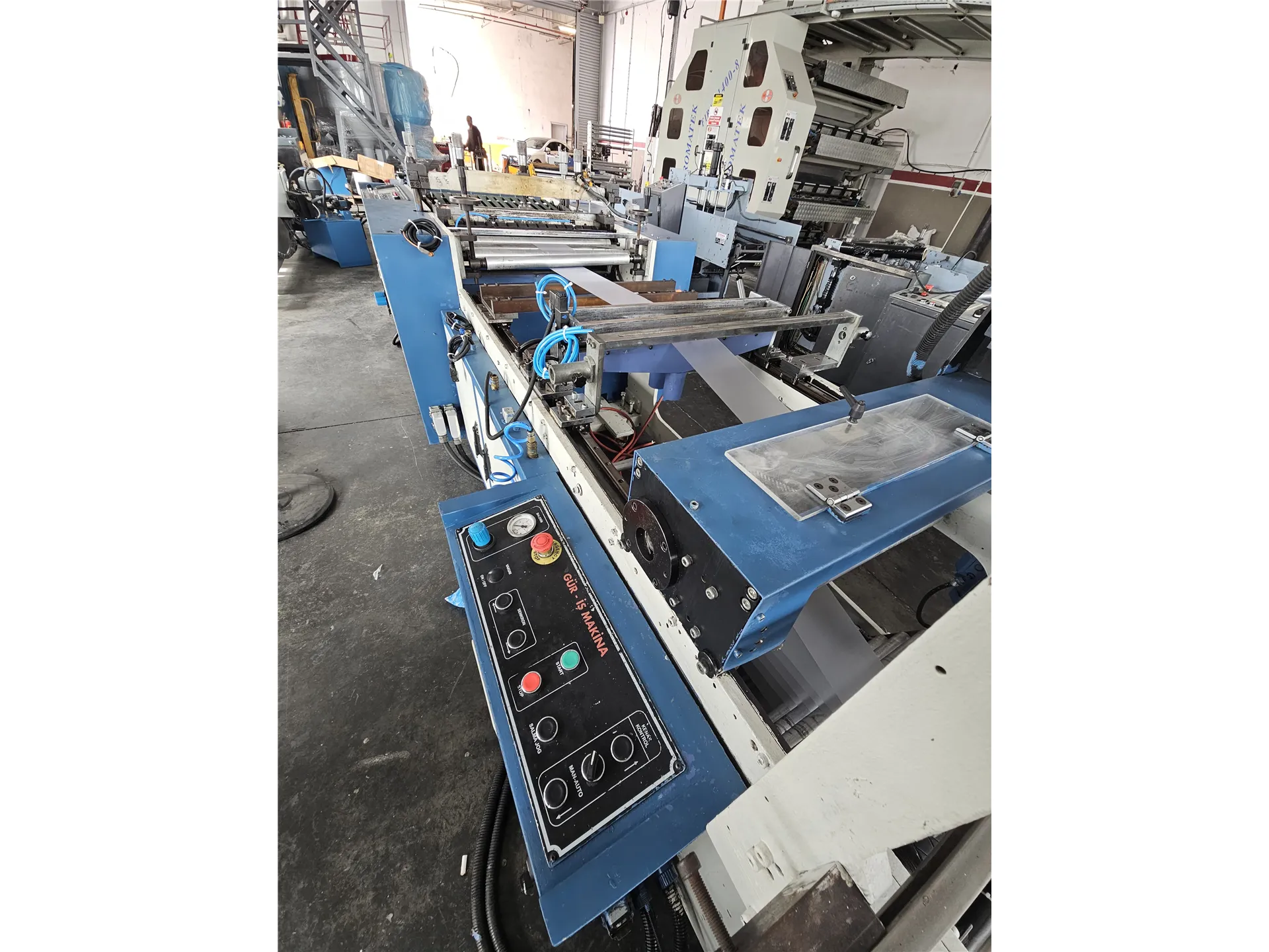 Güriş TY-650 Modern Mekanik Sistemli Yan Kesim Makinesi